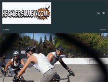 Tablet Screenshot of hecklersalley.com